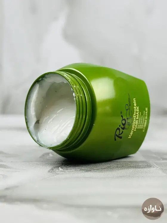 ماسک مو ریو Rio کراتینه سبز 1000 میلی لیتر