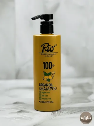 شامپو مو ریو Rio آرگان بادام 500 میلی لیتر