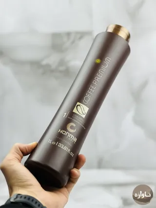 شامپو قبل کراتین هونما HONMA قهوه تلخ حجم 1000 میل
