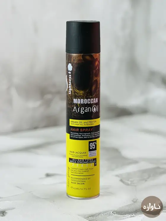 تافت مو آرگان لایتنس حجم 420 میل