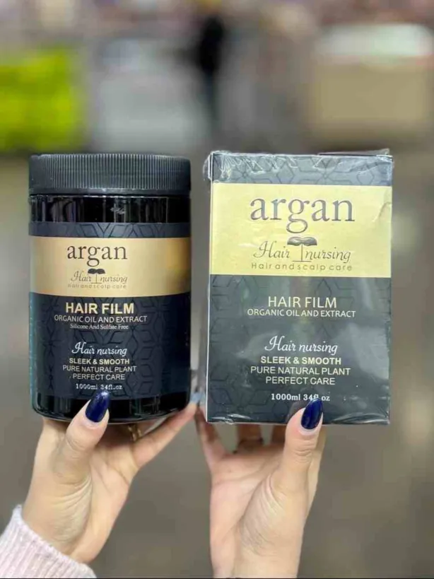 ماسک مو آرگان نوار طلایی هیر نرسینگ مدل Hair Film