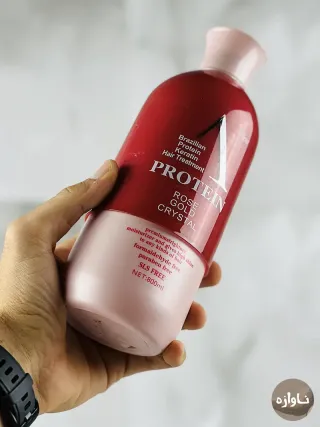 پروتئین مو A رزگلد A rose gold حجم 800 میل