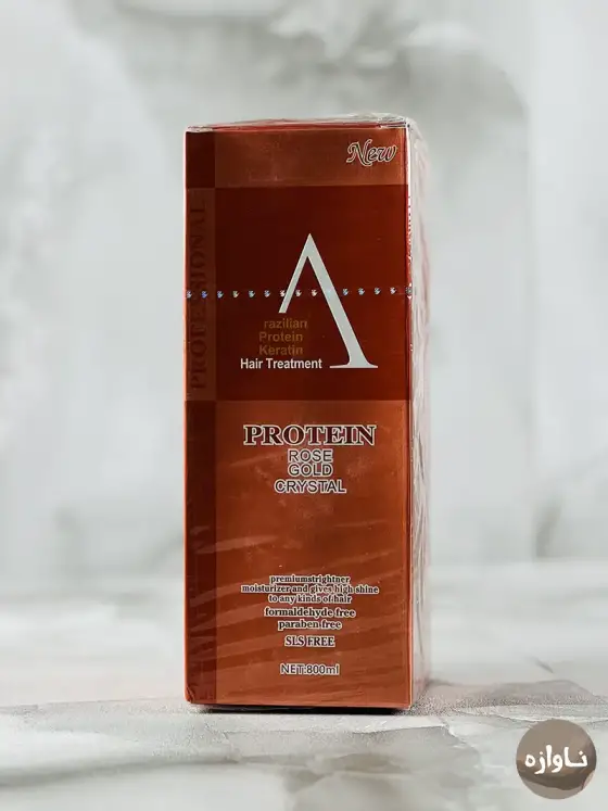 پروتئین مو A رزگلد A rose gold حجم 800 میل