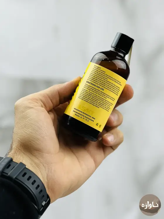 روغن آرگان و تقویت کننده مو مکسی مدل بیوتی گلد