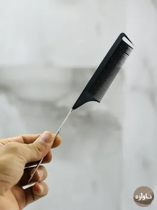 شانه دم باریک رنگ و کراتین